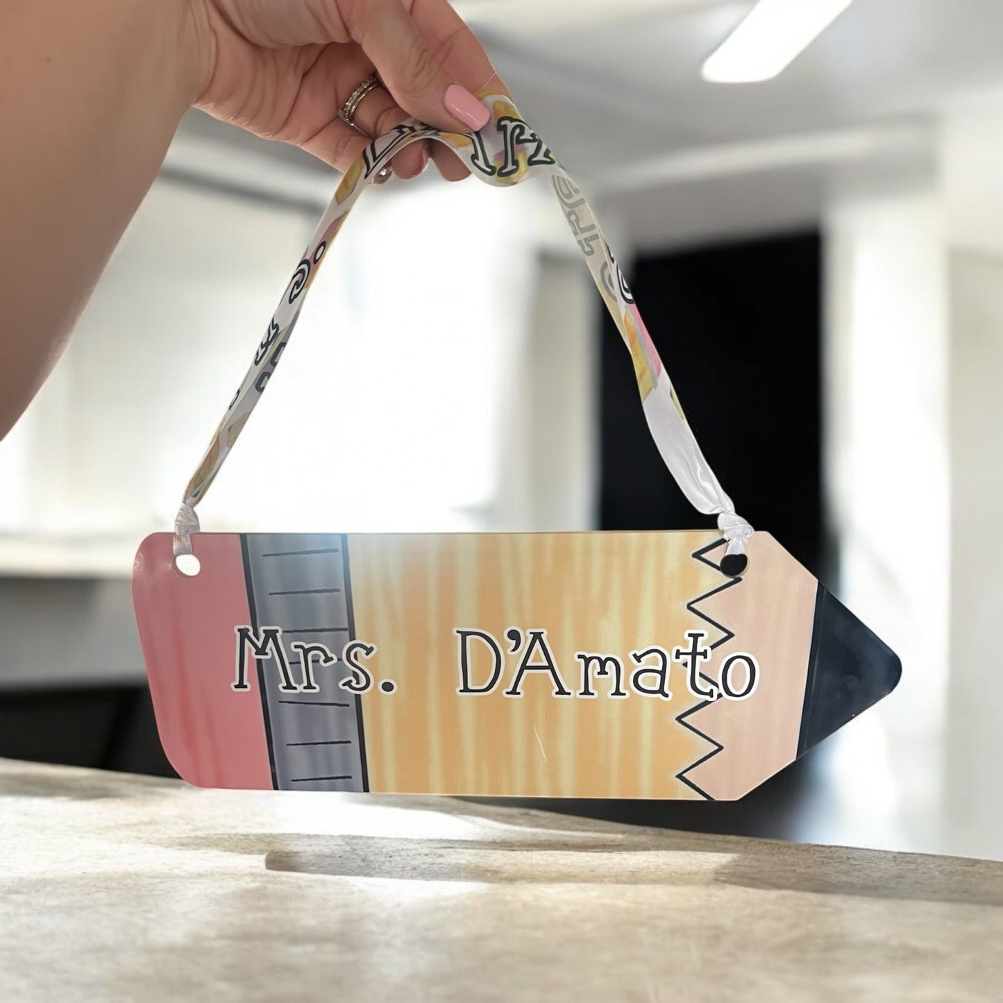 15” Acrylic Pencil Sign