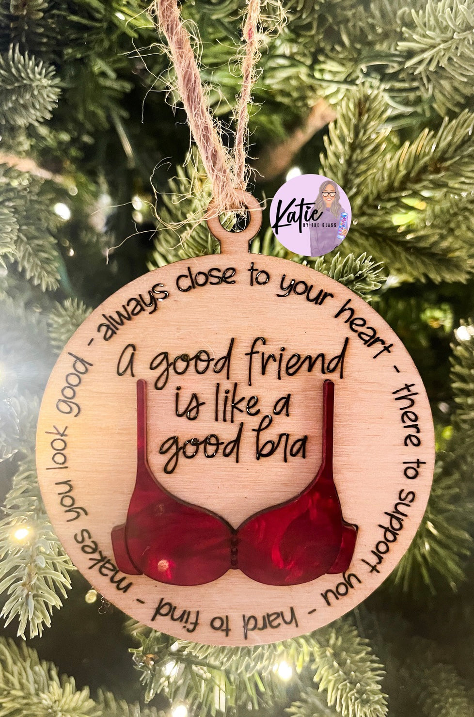Bra Besties Ornament