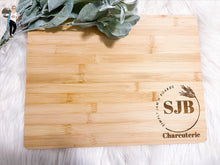 Load image into Gallery viewer, Custom Laser Engraved Bamboo Cutting Board
