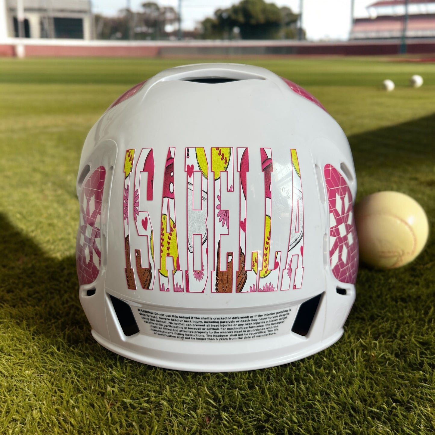 Helmet/Bat Custom Decal
