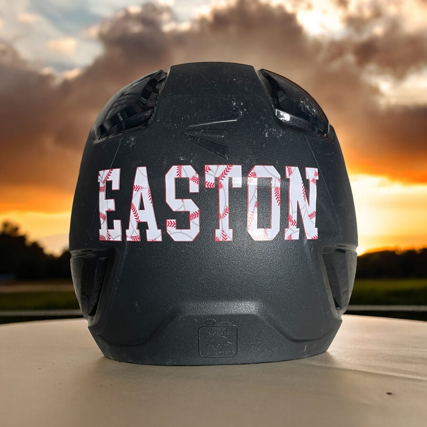 Helmet/Bat Custom Decal