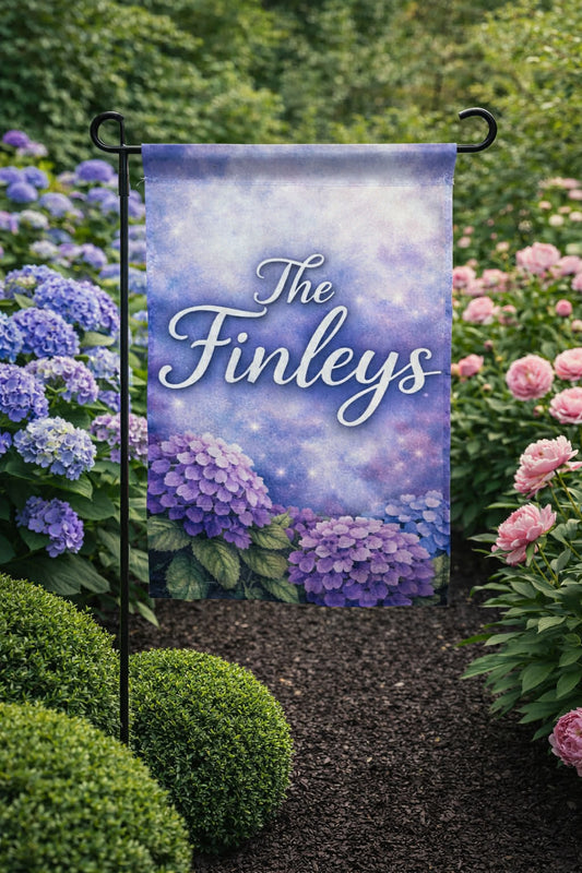 Personalized Garden Flag
