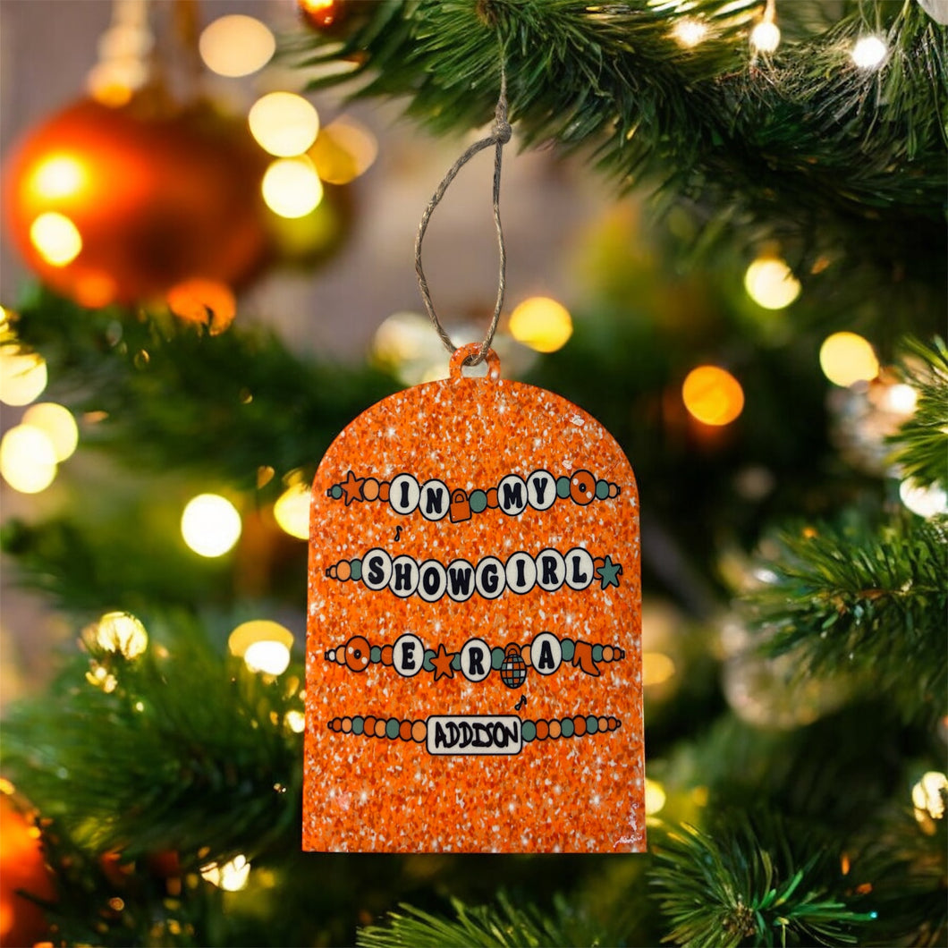 Showgirl Christmas Ornament