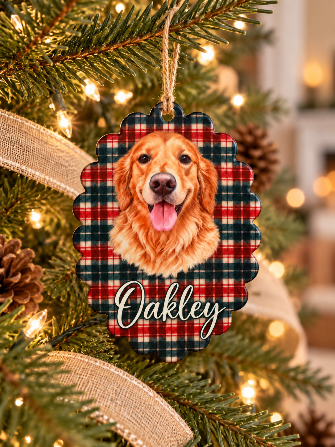 Deck the Paws Ornament