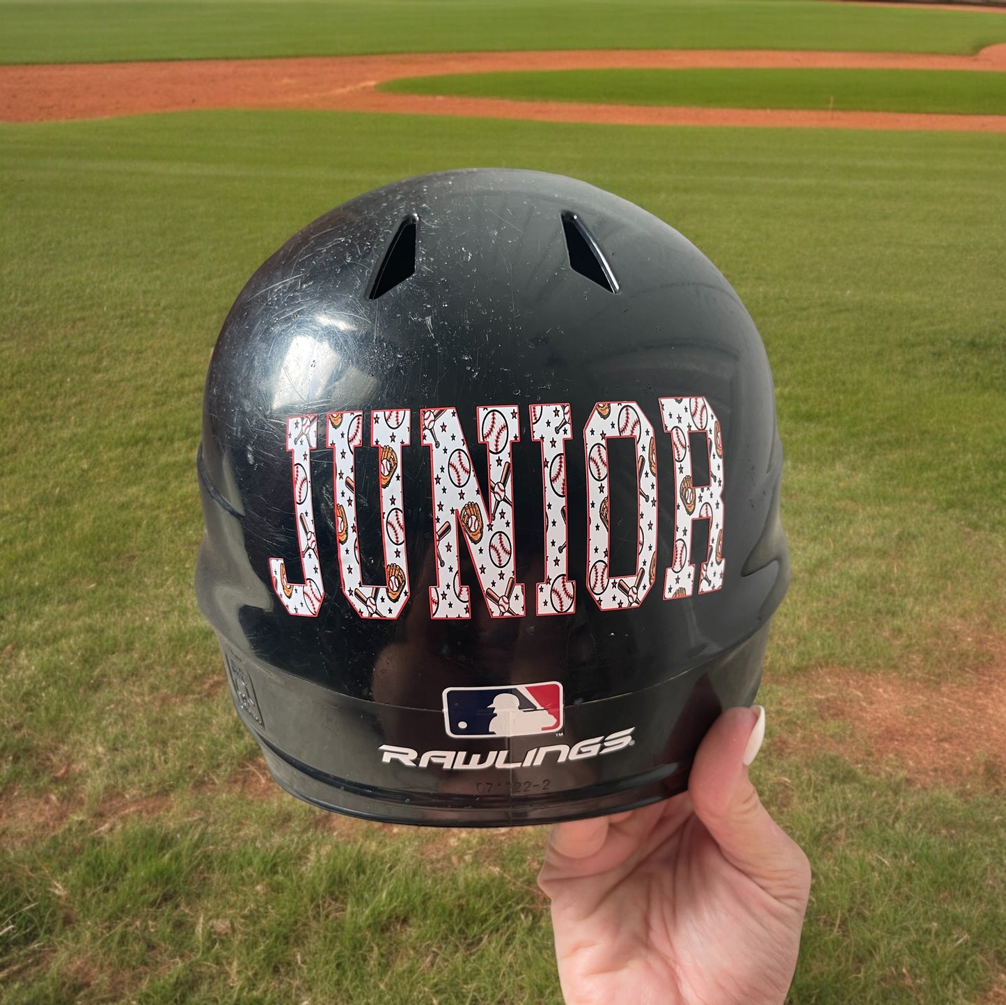 Helmet/Bat Custom Decal