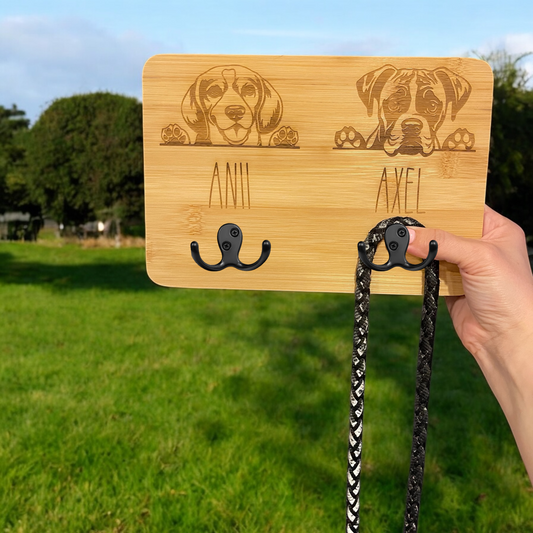 Peek a Boo Pooch Leash Holder