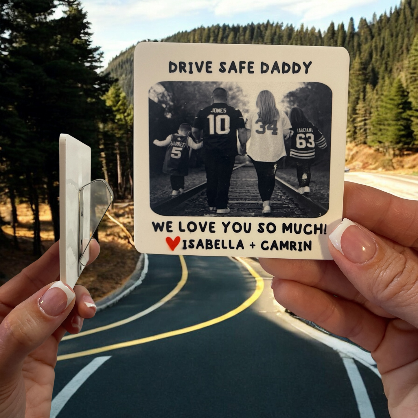 Personalized Visor Clip