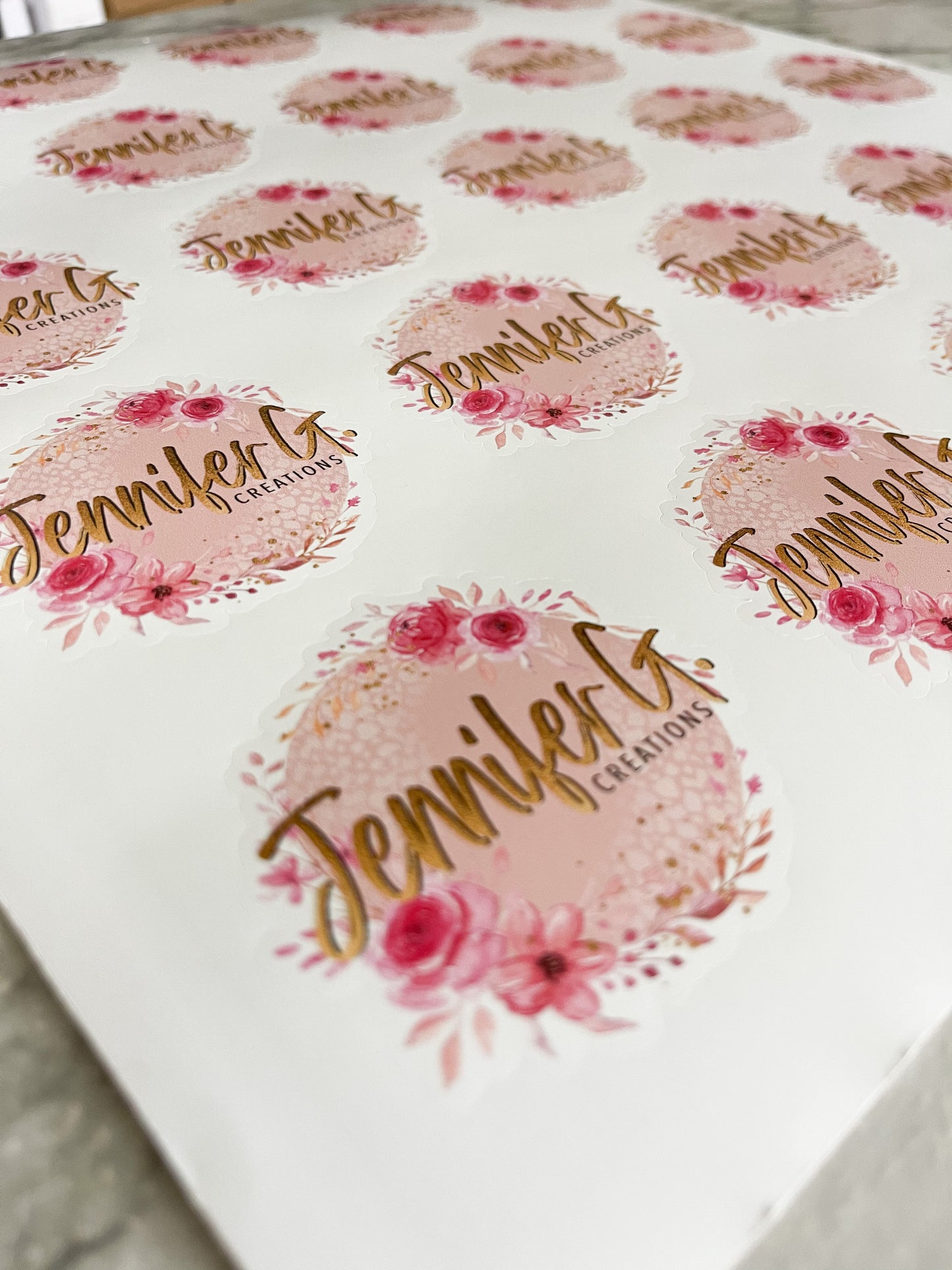 3" Logo Stickers