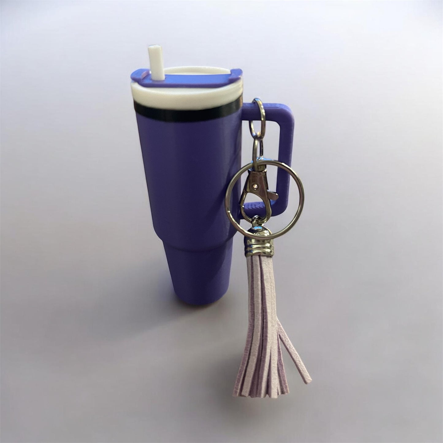 Tumbler Chapstick Holder Keychain with Name/Monogram