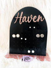 Load image into Gallery viewer, Personalized Earring Holder
