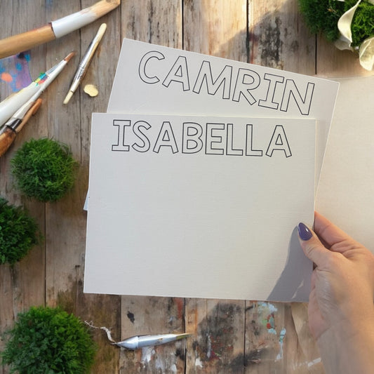 Personalized Canvas