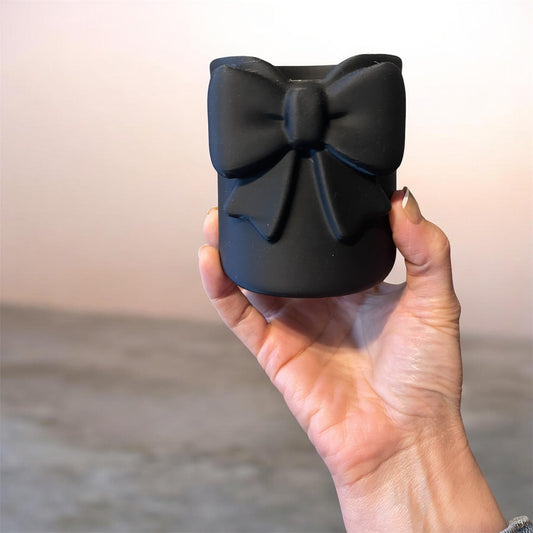 Coquette Bow Pen Mini Circle Holder