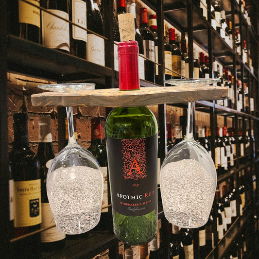 Engraved Wine Bottle Caddy