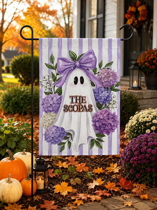 Personalized Garden Flag