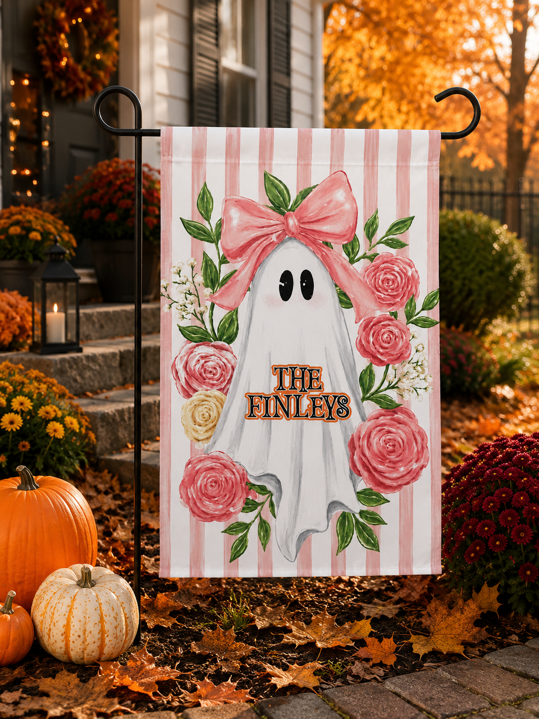 Personalized Garden Flag