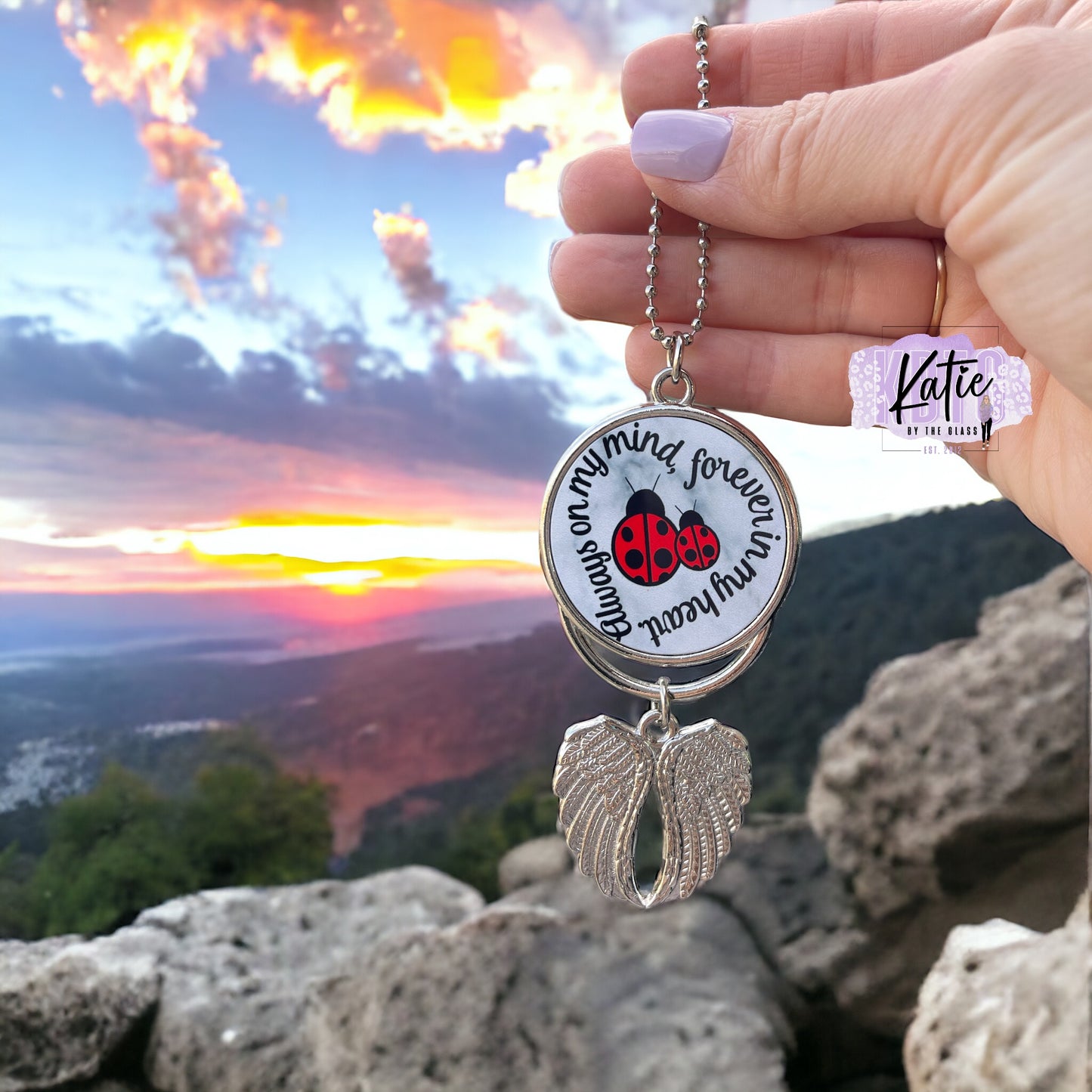 Car Angel Pendant