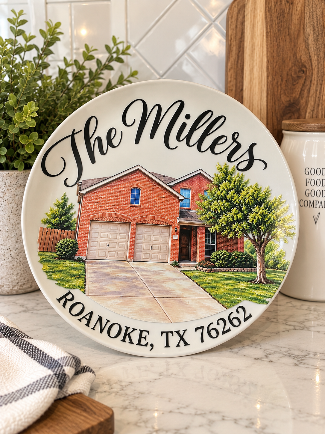 Personalized Plate Keepsake