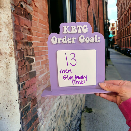 Order Goal Sign