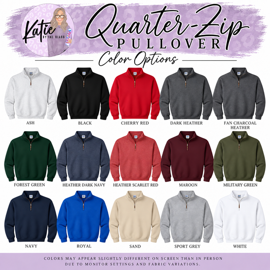 Custom Quarter Zip Crew