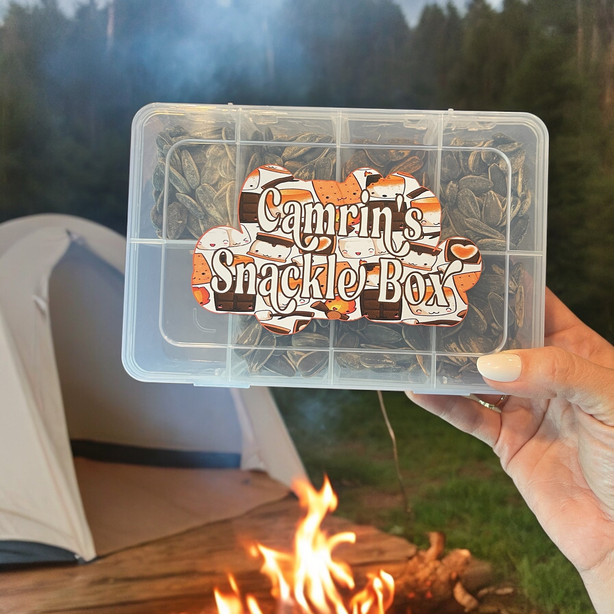 Customized Snackle Custom Snackle Box – Katie by the Glass