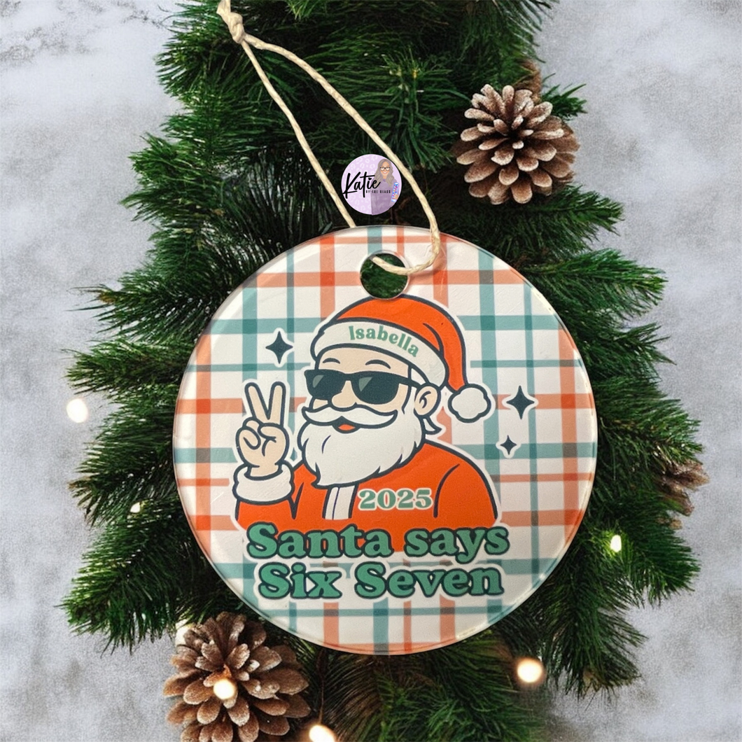 Santa Says 6 7