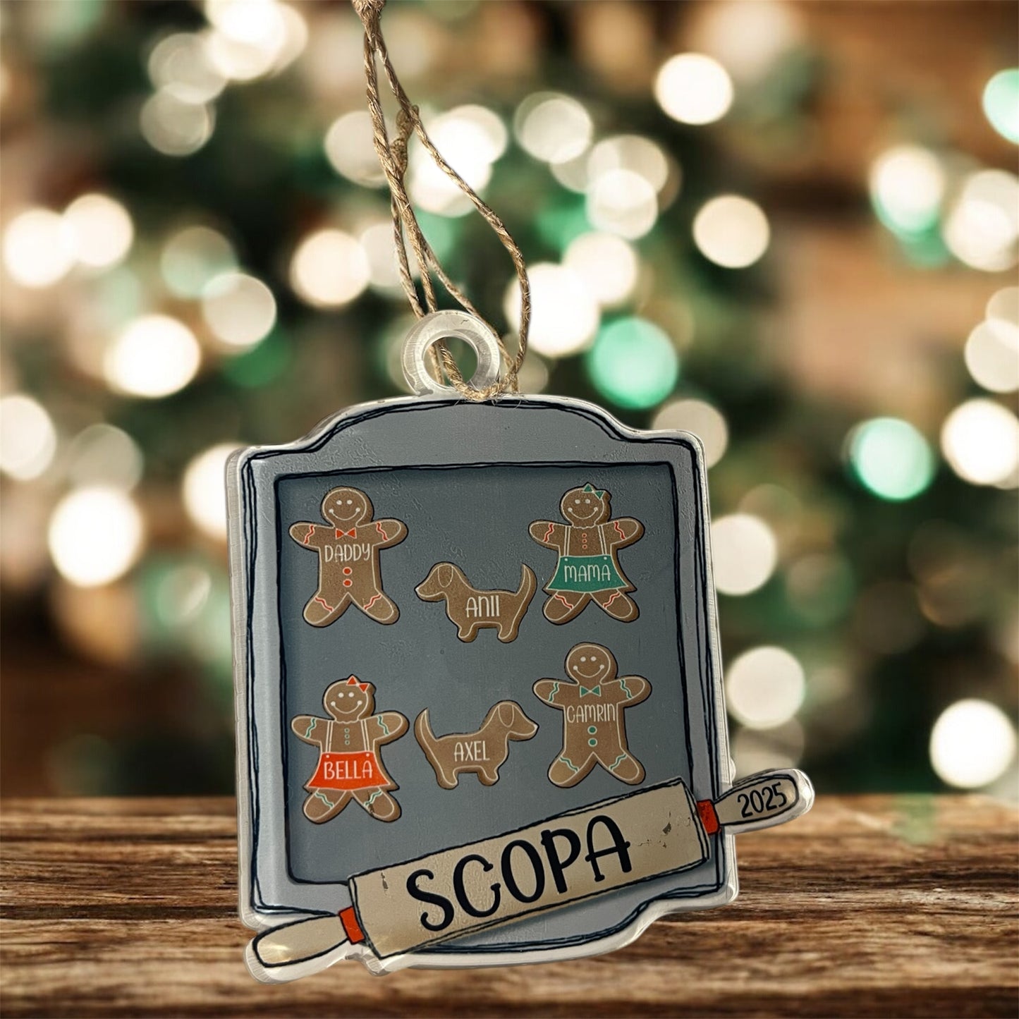 CUSTOM Christmas Ornament