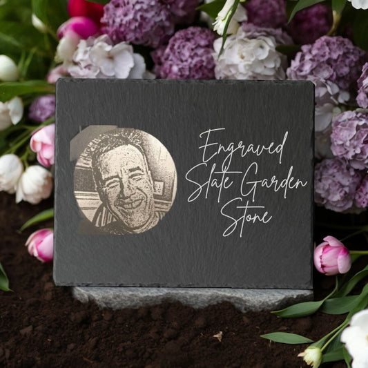 Memorial Slate Garden Stones