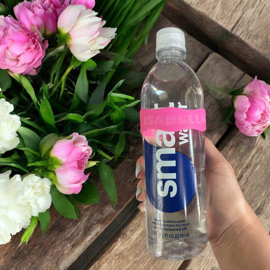 Silicone Engraved Water Bottle Band