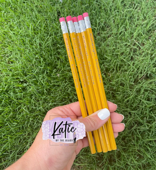 Laser Engraved Pencil