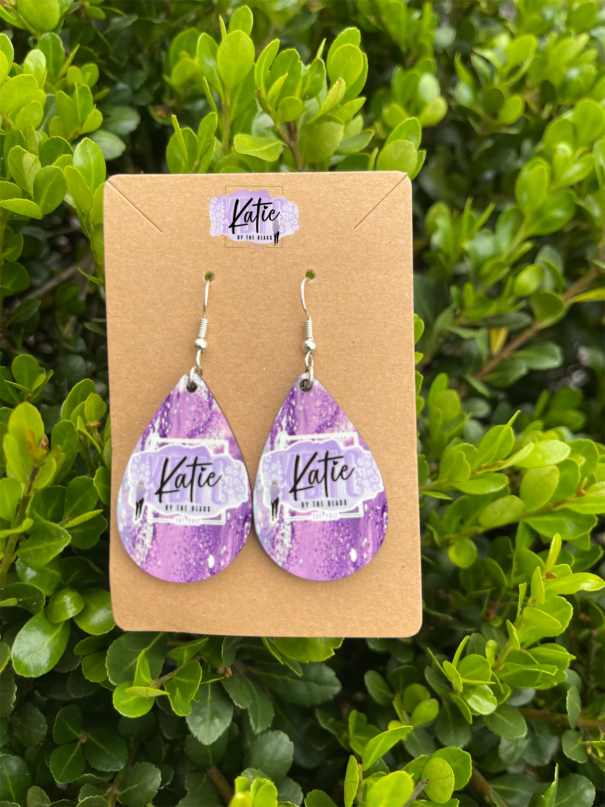 Custom Tear Drop Earrings