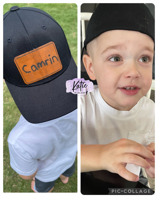 Youth Laser Engraved Hat