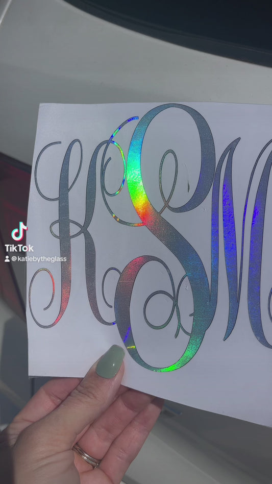 Holographic Car Decal