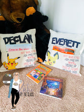 Load image into Gallery viewer, Personalized Book Pocket Pillowcase
