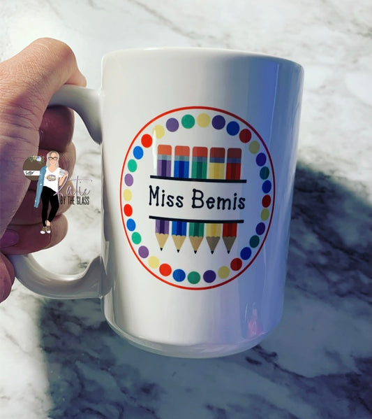 Personalized Teacher Mug