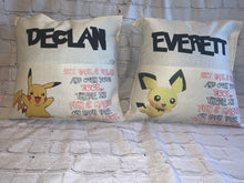 Load image into Gallery viewer, Personalized Book Pocket Pillowcase
