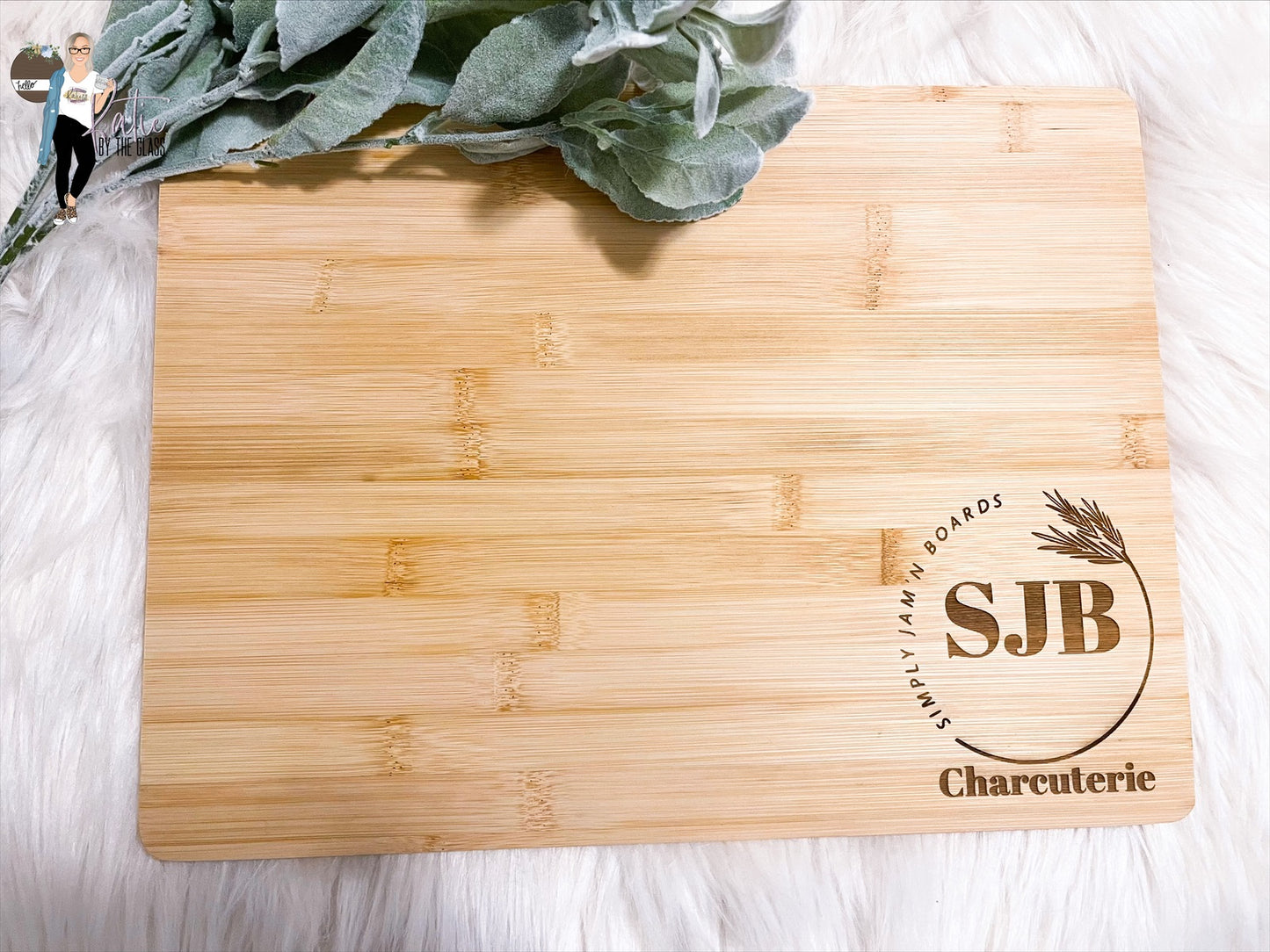 Custom Laser Engraved Bamboo Cutting Board